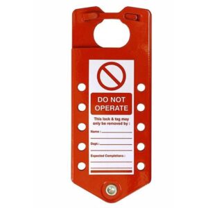 Lockout Hangslotbeugel aluminium