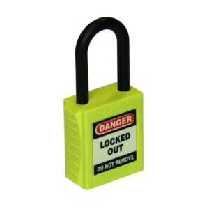 Lockout Anti Statisch Veiligheidshangslot geel