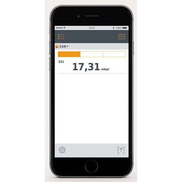 app-screen-testo-510i-pressure-neutral_prl Kane 3500 Drukverschilmeter