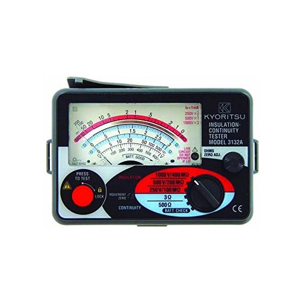 Kyoritsu 3132A Analoge Isolatieweerstandsmeter 1kV