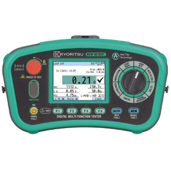6516 installatietester