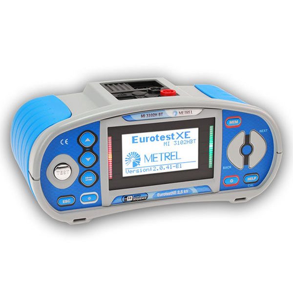 Kyoritsu 2300R stroomtang Metrel Eurotest XE - MI3102BT Installatietester