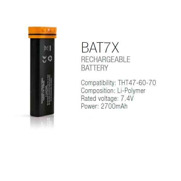 Elektro Lijn BAT7X batterij voor de THT47-60-70