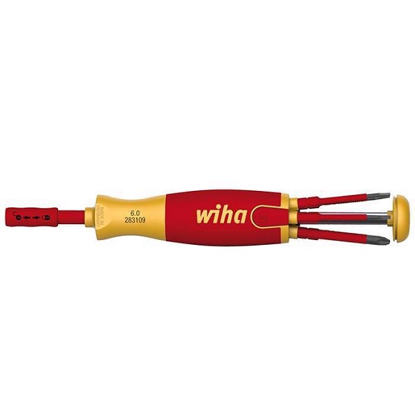 WIHA Schroevendraaier met Bitmagazijn LiftUp Electric SL/PH 2831