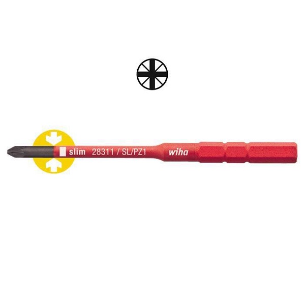 WIHA Bit SlimBit Electric XENO 2831-14 SL/PZ1 3.8 Nm