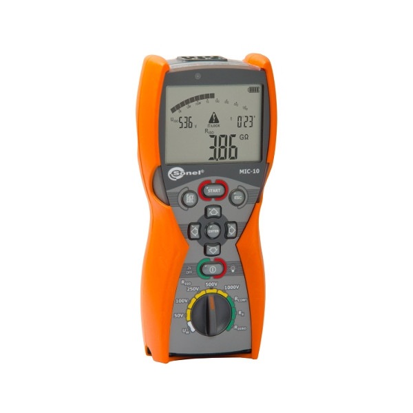 Sonel WMGBMIC10 MIC-10 Isolatieweerstandmeter 50, 100, 250, 500, 1000 VDC