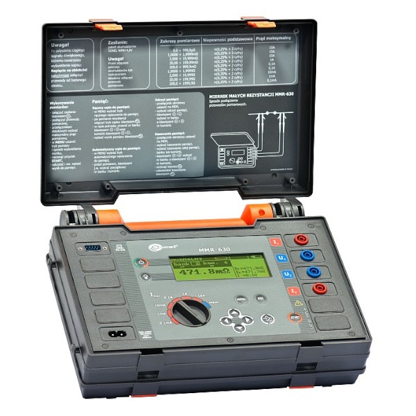 Sonel MMR-630 Micro-ohmmeter met 0,1µΩ resolutie