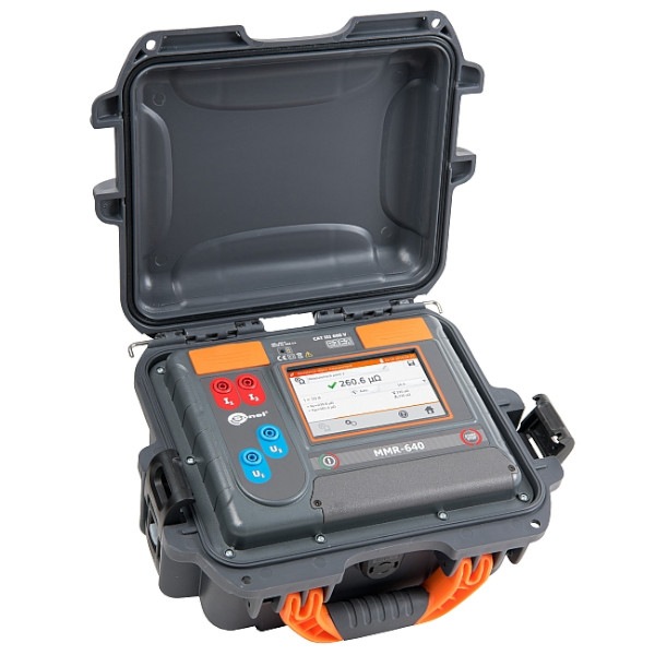 Sonel WMGBMMR640 MMR-640 Micro-ohmmeter, resolutie 0,1µOhm, inclusief USB Adaptor
