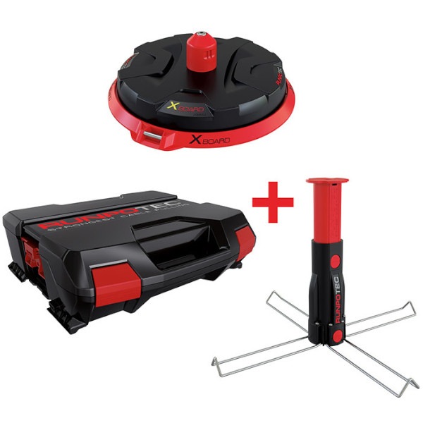 Runpotec X Board XB300 Kabelafroller met Centreerdoorn in koffer