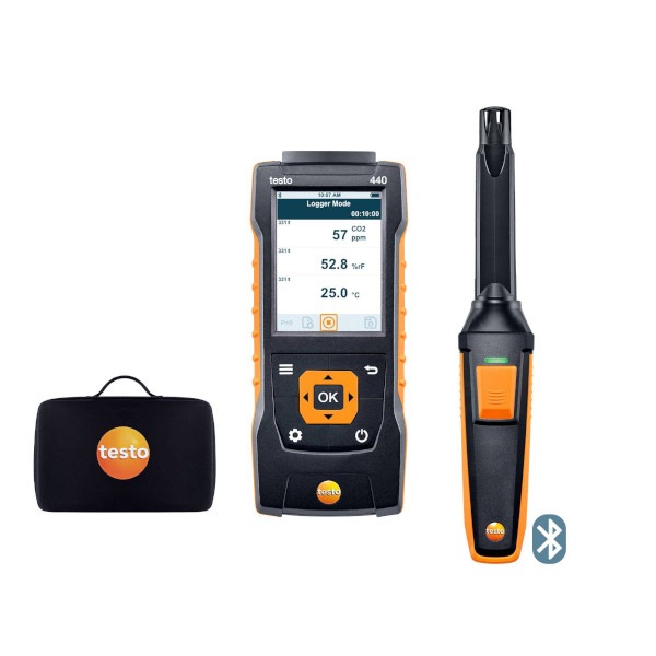 Testo 440 CO2-set met Bluetooth®
