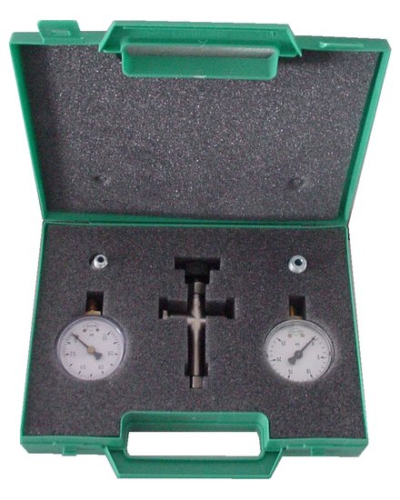 Brigon 6225 pomptestkoffer gevuld met glycerine