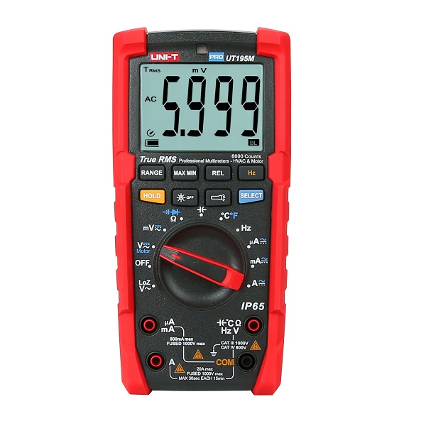 Uni-T UT195M Digitale multimeter True RMS met draaiveld
