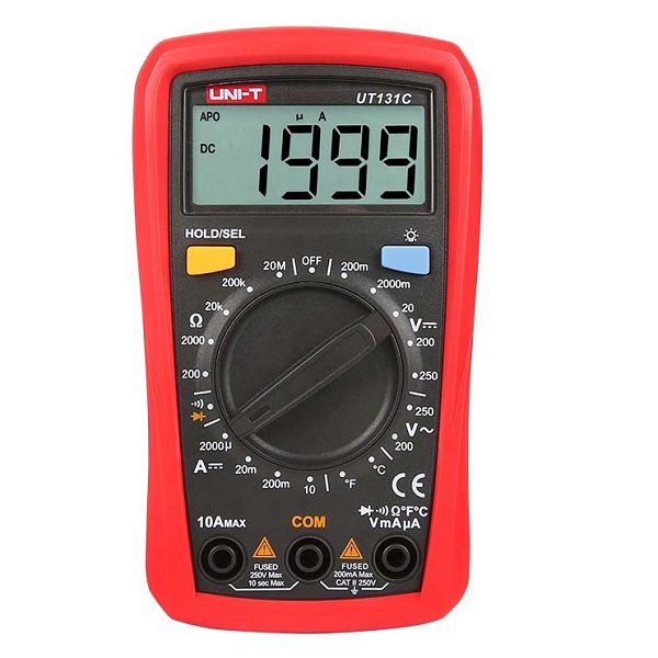 Uni-T UT131C Digitale multimeter compact met temperatuur