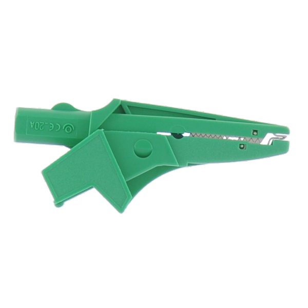 Metrel A1309 krokodilbekklem groen Cat.III 1000V
