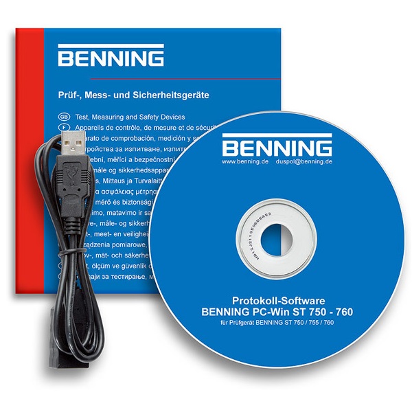 Benning PC Software ST 750-755-760