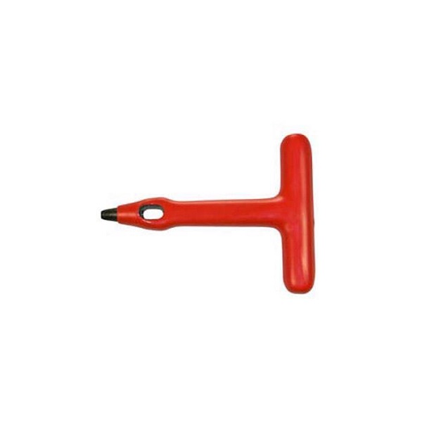 Gatenpons 4mm 1000V geïsoleerd tbv kabelbemanteling