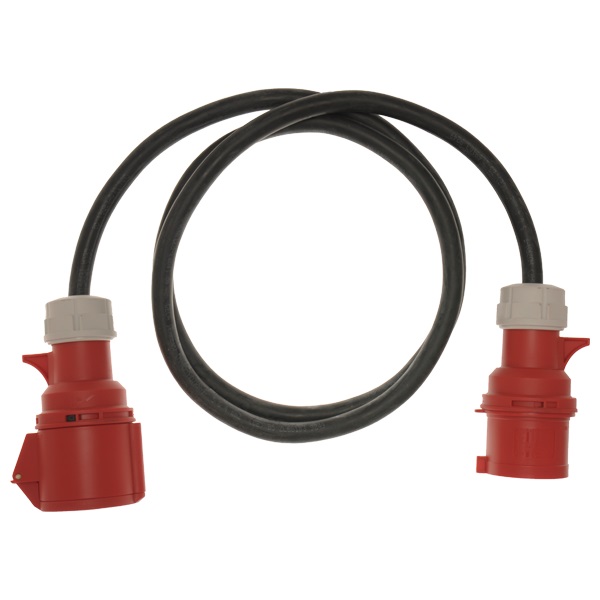 Metrel adapterkabel A1376 3F 5polig 16A L.2m. T.b.v. A1322