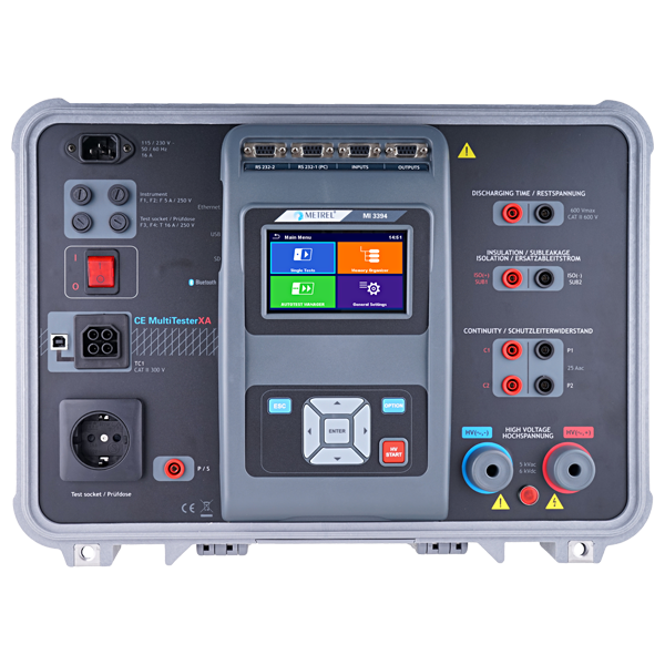 Metrel MI3394EU Multitester XA NEN-EN 60204 60439