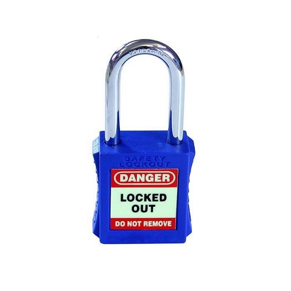 Spectrum Lockout Veiligheidsslot 40mm blauw (6mm)