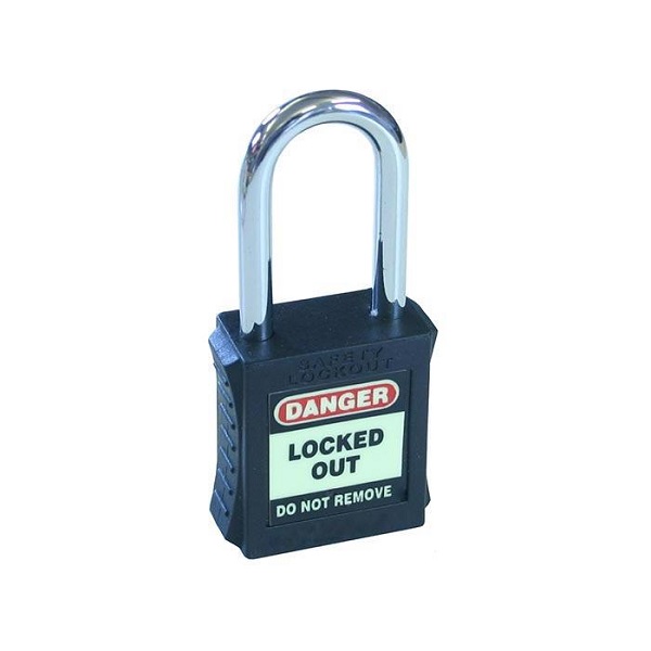 Spectrum Lockout Veiligheidsslot 40mm zwart (6mm)