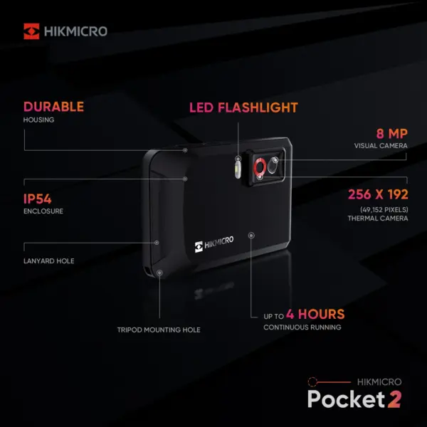 HIKMICRO Pocket2 Warmtebeeldcamera