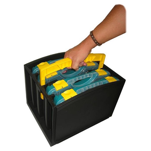 Tayg MultiBox 1 met 4 Assortimentsdozen Groen 335 x 250 x 275mm 3 Tayg MultiBox 1 met 4 Assortimentsdozen Groen 335 x 250 x 275mm