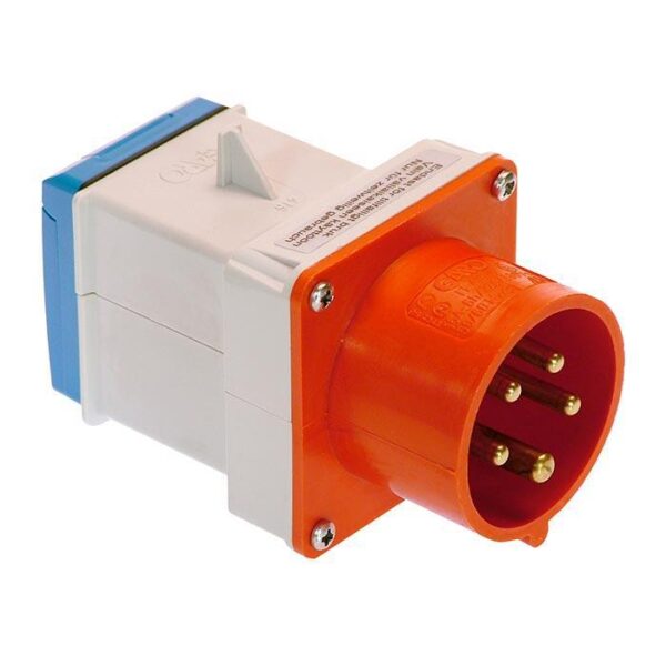 Schwabe CEE Verloopstekker 400V 16A 5-polig Schwabe CEE MIXO Verloopstekker 400V/16A IP44 5-polig