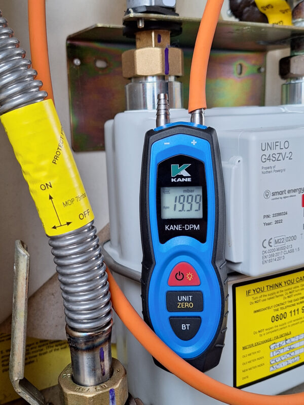 Brigon DPM drukmeter in koffer met afpersset