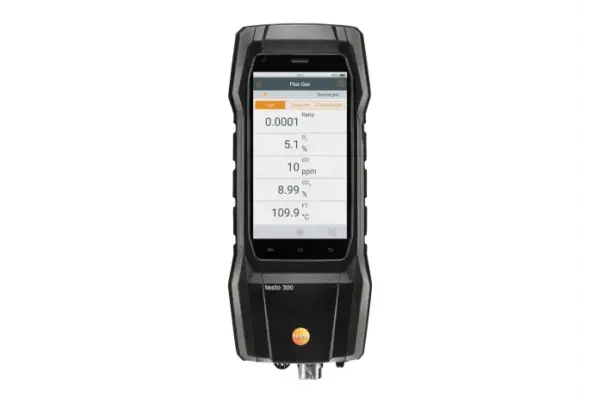 testo-300-handset-0633-3002-78 Testo 300 Black Edition Rookgasanalyser